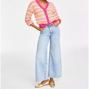 ON 34TH FAIR ISLE CARDIGAN SWEATER.  #5916